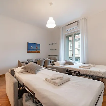 4 Min From Porta Genova Station With Whirlpool Апартаменты Милан